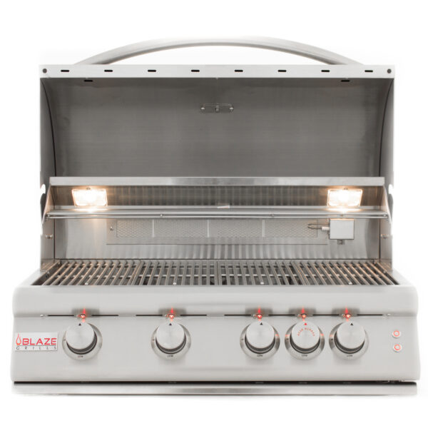 BLAZE 32 INCH 4-BURNER LTE GAS GRILL WITH REAR BURNER AND BUILT-IN LIGHTING SYSTEM - Imagen 2