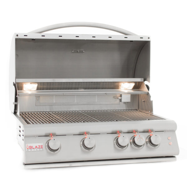 BLAZE 32 INCH 4-BURNER LTE GAS GRILL WITH REAR BURNER AND BUILT-IN LIGHTING SYSTEM - Imagen 3