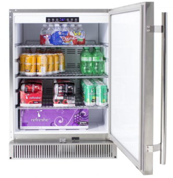 BLAZE OUTDOOR RATED COMPACT STAINLESS 24” REFRIGERATOR  5.5 Cu. Ft. - Imagen 3