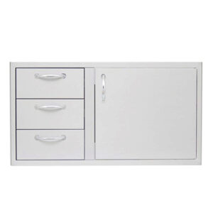 BLAZE 39 INCH ACCESS DOOR AND TRIPLE DRAWER COMBO