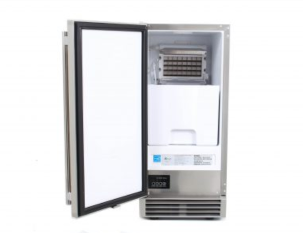 BLAZE 50 LB. 15 INCH OUTDOOR ICE MAKER WITH GRAVITY DRAIN - Imagen 2